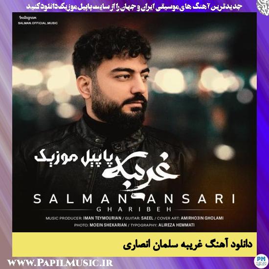 Salman Ansari Gharibeh دانلود آهنگ غریبه از سلمان انصاری
